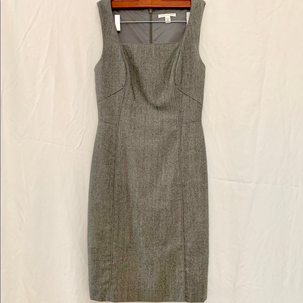 Banana Republic Gray Work Dress Size 8